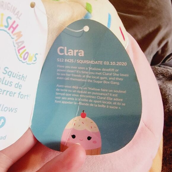 Squishmello original clara the Cupcake  squish doll NWT - Picture 4 of 5